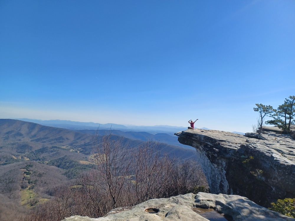 Inspired on McAffee Knob on the Appalacian Trail